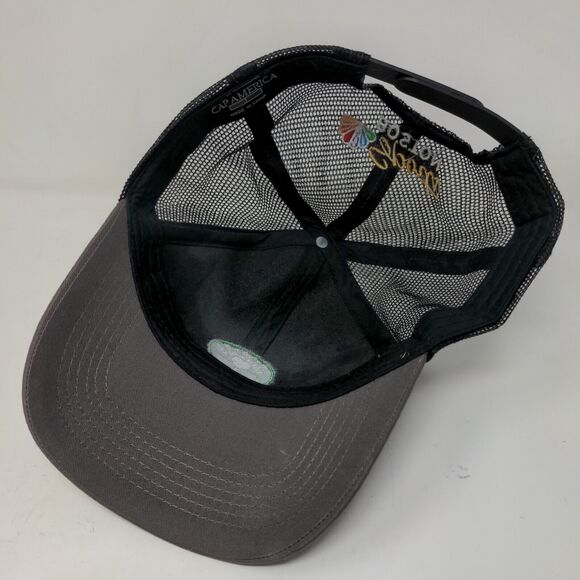 Cap America Men's Snapback Mesh Back Hat Boston Celtics NBC Sport Logo - Picture 6 of 7